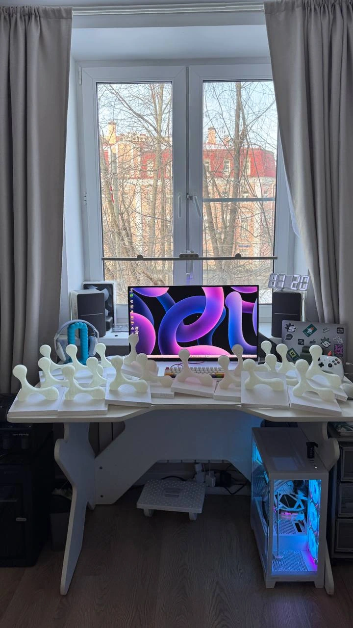 Печать модели на 3D-принтере